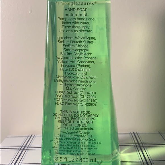 Melon Mist Scented Hand Soap - Picture 3 of 3